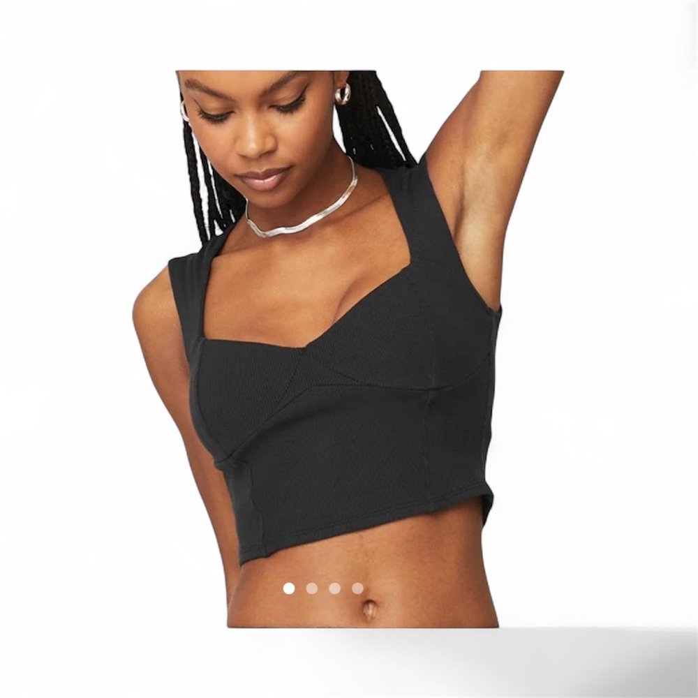Alo Yoga Bustier Crop Top